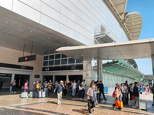 聖誕前後外遊居民眾